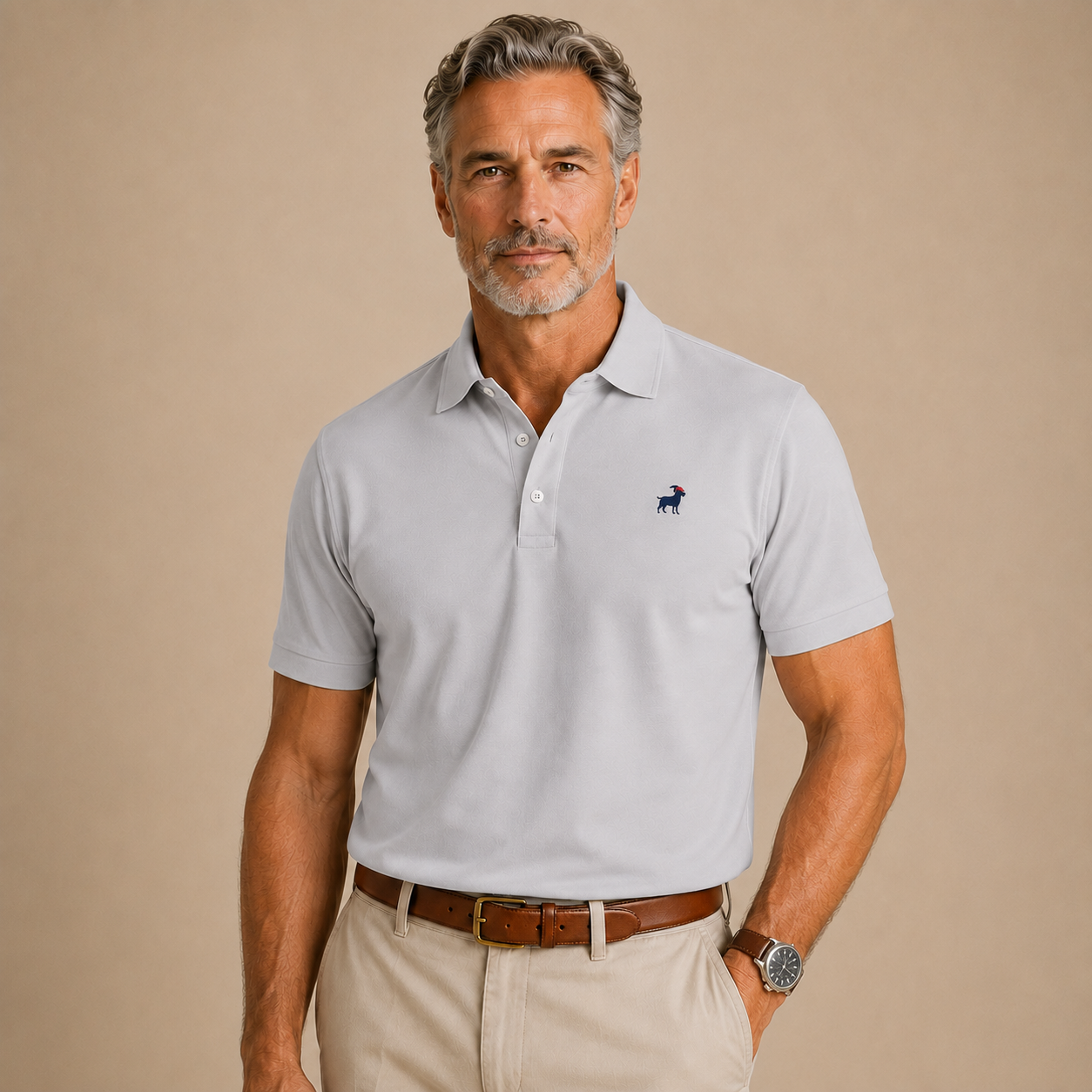 American Steel Seamless Polo Shirt