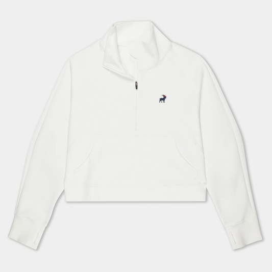 First Lady Quarter Zip (White)