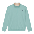 Mar-a-Lago Teal Zip Pullover