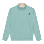 Mar-a-Lago Teal Zip Pullover